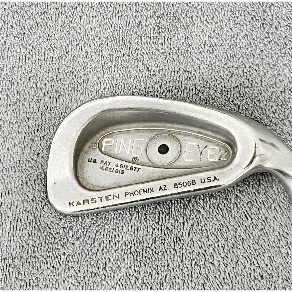 Ping Eye2 Black Dot RH 2Iron Stiff Flex Steel Shaft 40in.
